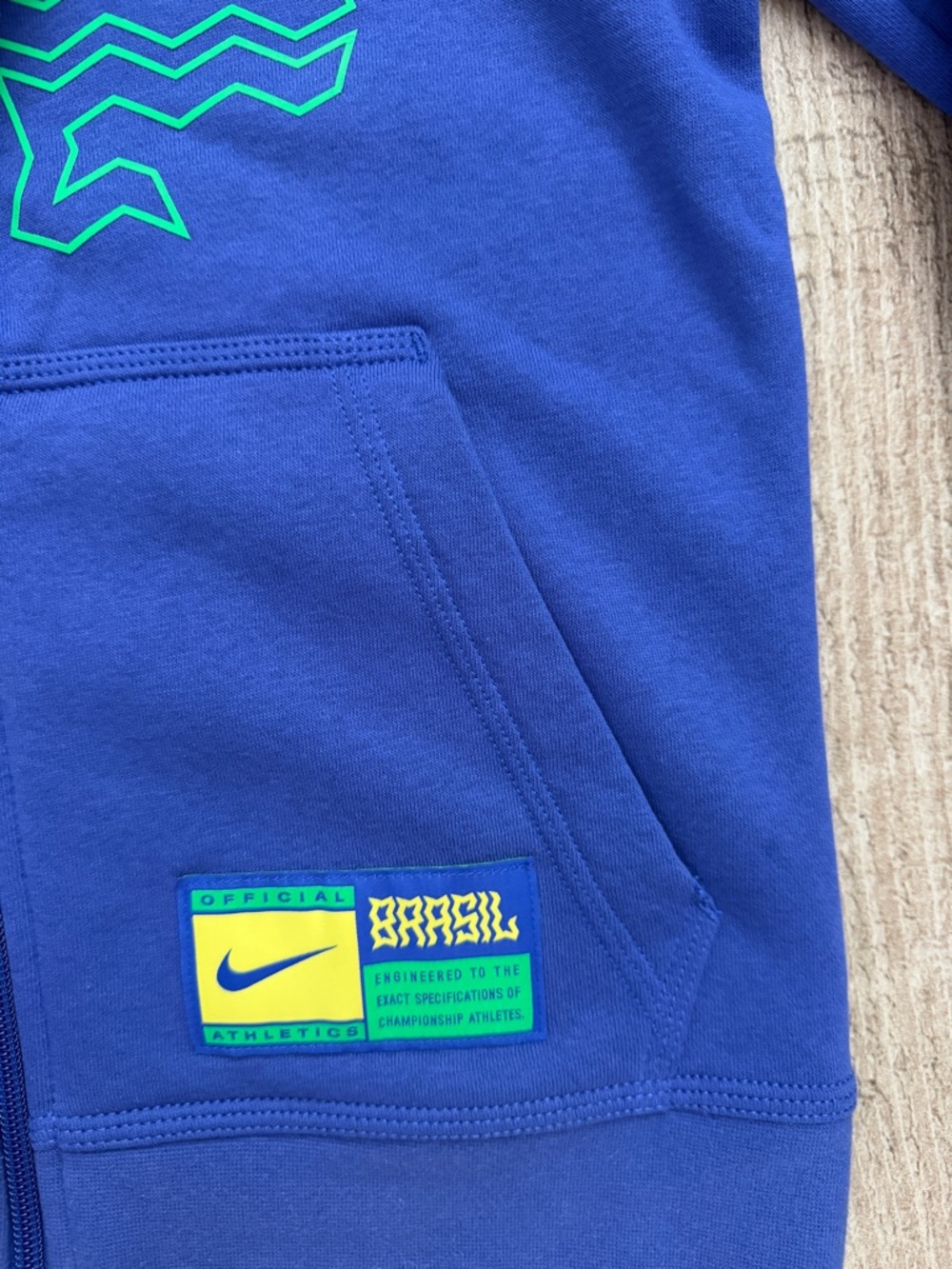 Nike Boys Fleece Full-Zip Hoodie - Picture 4 of 5